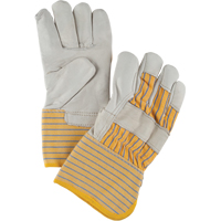 Abrasion-Resistant Winter-Lined Fitters Gloves, Large, Grain Cowhide Palm, Cotton Fleece Inner Lining Air Extreme Inc.