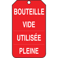 &eacute;tiquettes de s&eacute;curit&eacute; d'inspection et de contr&ocirc;le de l'&eacute;tat de l'&eacute;quipement, Papier cartonn&eacute;, 3-3/8" la x 5-7/8" h, Français Air Extreme Inc.