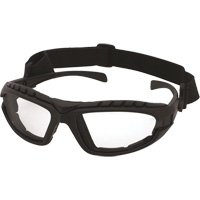 Dustdevil Black Frame Safety Glasses, Clear Lens, Anti-Fog/Anti-Scratch, ANSI Z87+/Meets/Exceeds CSA Z94.3 Air Extreme Inc.
