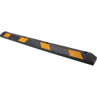 Parking Curb, Rubber, 6' L, Black/Yellow Air Extreme Inc.