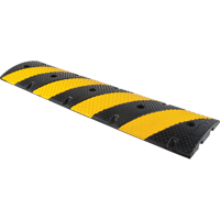 Speed Bump, Rubber, 4' L x 11-3/4" W x 2" H Air Extreme Inc.