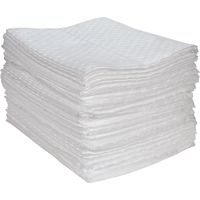 Premium Fine Fiber Sorbent Pads, Oil Only, 15" x 17", 30 gal. Absorbancy Air Extreme Inc.