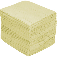 Premium Fine Fiber Sorbent Pads, Hazmat, 15" x 17", 30 gal. Absorbancy Air Extreme Inc.