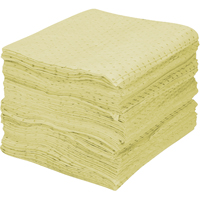 Premium Fine Fiber Sorbent Pads, Hazmat, 15" x 17", 30 gal. Absorbancy Air Extreme Inc.