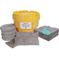 Trousse de d&eacute;versements &agrave; grande capacit&eacute;, Universel, Overpack/Baril de r&eacute;cup&eacute;ration, Absorbance de 20 gal. US Air Extreme Inc.