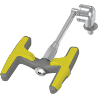 Poste de douche oculaire/faciale Halo, Installation Montage sur comptoir Air Extreme Inc.