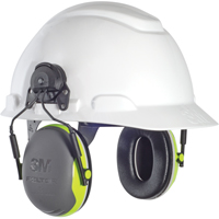 Peltor X Series Earmuffs, Cap Mount, 25 NRR dB Air Extreme Inc.