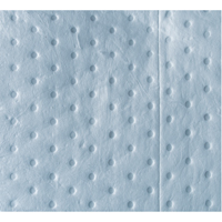 Premium Blue Bonded Sorbent Pads, Oil Only, 15" x 18", 30 gal. Absorbancy Air Extreme Inc.