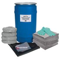 Shop Spill Kit, Universal, Drum, 30 US gal. Absorbancy Air Extreme Inc.
