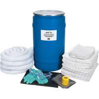 Trousse de lutte contre les d&eacute;versements de premi&egrave;re qualit&eacute;, Huile seulement, Baril, Absorbance de 30 gal. US Air Extreme Inc.