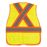 CSA Compliant High Visibility Surveyor Vest, High Visibility Lime-Yellow, 2X-Large, Polyester Air Extreme Inc.
