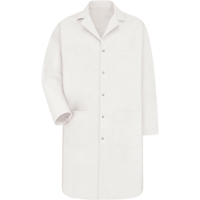 Lab Coat, Poly-Cotton, Small, White Air Extreme Inc.