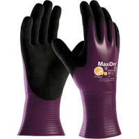 Gants ATG MaxiDry 56-426, 7/Petit, R&ecirc;vetement Nitrile, Calibre 15, Enveloppe en Nylon Air Extreme Inc.