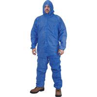 Hooded Coveralls, Medium, Blue, SMS Air Extreme Inc.