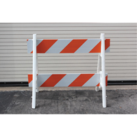 Barricades, A-Frame, 28.6" L x 40" H, Orange/White Air Extreme Inc.