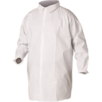 KleenGuard A20 Lab Coats, SMS, White, Large Air Extreme Inc.