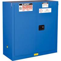 ChemCor&reg; Lined Hazardous Material Safety Cabinets, 30 gal., 43" x 44" x 18" Air Extreme Inc.