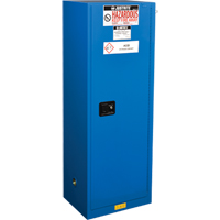ChemCor&reg; Lined Hazardous Material Slimline Safety Cabinets, 22 gal., 23.25" x 65" x 18" Air Extreme Inc.