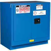ChemCor&reg; Lined Hazardous Material Undercounter Safety Cabinets, 22 gal., 35" x 35" x 22" Air Extreme Inc.