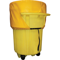 Couvercle en poly pour les surconteneurs avec roues de 95 gallons Air Extreme Inc.
