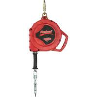 Cordage de s&eacute;curit&eacute; autor&eacute;tractable Rebel, 50', Acier inoxydable, Pivotant Air Extreme Inc.