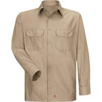 Long Sleeve Ripstop Shirt, Men's, 3X-Large, Khaki Air Extreme Inc.