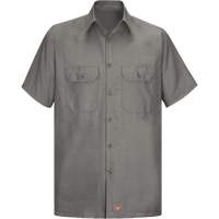 Short Sleeve Ripstop Shirt, Men's, 3X-Large, Grey Air Extreme Inc.