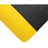 Tapis Deluxe Soft Step No 444, Rugueux, 3' x 5' x 5/8", Noir/Jaune, &eacute;ponge en PVC Air Extreme Inc.