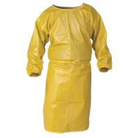 KleenGuard A70 Chemical Spray Protection Smock, Polypropylene, Yellow, 34" W x 44" L Air Extreme Inc.
