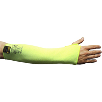 Cut Resistant Sleeve with Thumbhole, Taeki 5, 18", EN 388 Level 4, High Visibility Yellow Air Extreme Inc.