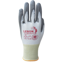 Gants r&eacute;sistants &agrave; la coupe PowerFit Lebon, Taille T-petit/6, Calibre 13, Rev&ecirc;tement Polyur&eacute;thane, Enveloppe en Poly&eacute;thyl&egrave;ne, ASTM ANSI niveau A2/EN 388 niveau B Air Extreme Inc.