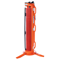 3-Legged Barrier, 50' L, Plastic, Orange Air Extreme Inc.