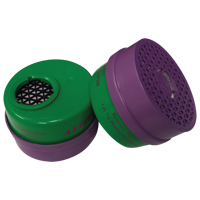 Cartouche pour respirateur, Combinaison cartouche et filtre contre les particules pour gaz/vapeurs, Ammoniac/M&eacute;thylamine/Filtre P100 Air Extreme Inc.