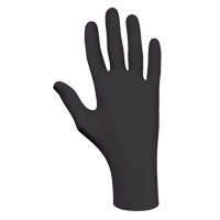 6112PF Biodegradable Gloves, X-Small, Nitrile, 4-mil, Powder-Free, Black Air Extreme Inc.
