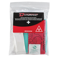Dynamic Biohazard Spill Clean-Up First Aid Kit, Class 1 Medical Device, Resealable Plastic Bag Air Extreme Inc.