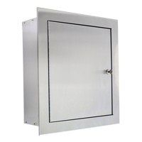 Recessed Stainless Steel Valve Cabinet Air Extreme Inc.