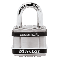 Laminated Padlock, Silver, Keyed Different, Laminated Steel, 1-3/4" Width Air Extreme Inc.