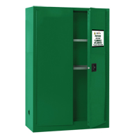Armoire de rangement pour pesticides, 45 gal., 65" h x 43" l x 18" p Air Extreme Inc.