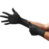 Gants d'examen MidKnight, T-petit, Nitrile, 4,7 mils, Sans poudre, Noir, Classe 2 Air Extreme Inc.