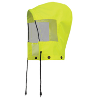6037H Hood for Traffic Control Waterproof Safety Jacket, High Visibility Lime-Yellow, Polyester Air Extreme Inc.