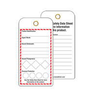 &eacute;tiquettes SGH pour le milieu de travail, Papier cartonn&eacute;, 3" la x 6" h, Anglais Air Extreme Inc.