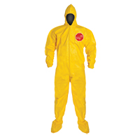 Coveralls, Medium, Yellow, Tychem&reg; 2000 Air Extreme Inc.