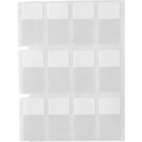 Core Series Self-Laminating Wire & Cable Labels, Vinyl, 0.5" L x 0.75" H, Clear Air Extreme Inc.