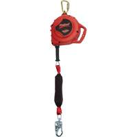 Cordage de s&eacute;curit&eacute; autor&eacute;tractable Rebel, 33', Acier galvanis&eacute;, Pivotant Air Extreme Inc.