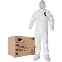 Combinaisons Kleenguard A40, 2T-Grand, Blanc, Microporeux Air Extreme Inc.