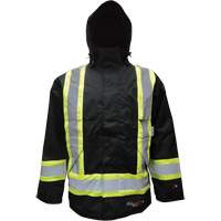 Insulated Jacket, Polyester/Polyurethane, Black, Small Air Extreme Inc.