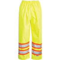 Pantalons avec taille &eacute;lastique Open Road, Polyester, Petit, Jaune lime haute visibilit&eacute; Air Extreme Inc.