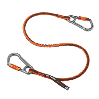 Squids&reg; 3118F(x) Locking Tool Lanyard, Bungee, Dual Carabiner Air Extreme Inc.
