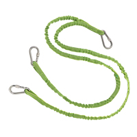 Squids&reg; 3311 Twin Leg Tool Lanyard, Bungee, Triple Carabiner Air Extreme Inc.