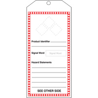 Tr&egrave;s grande &eacute;tiquette SGH, Papier cartonn&eacute;, 3-7/8" la x 8-1/2" h, Anglais Air Extreme Inc.